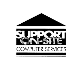 SUPPORT ON-SITE COMPUTER SERVICES logo
