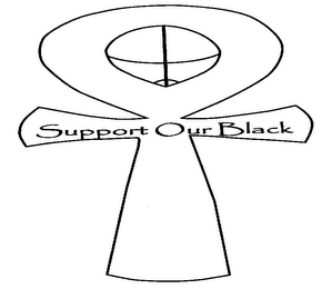 SUPPORT OUR BLACK logo
