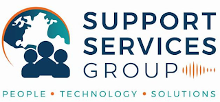 SUPPORT SERVICES GROUP PEOPLE · TECHNOLOGY · SOLUTIONS logo