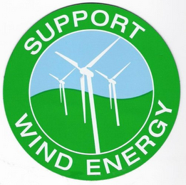 SUPPORT WIND ENERGY logo