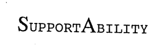 SUPPORTABILITY logo