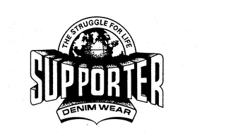 SUPPORTER; THE STRUGGLE FOR LIFE logo