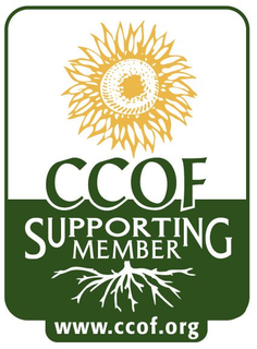 SUPPORTING MEMBER, CCOF.ORG logo