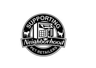 SUPPORTING NEIGHBORHOOD PET RETAILERS logo