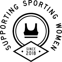 SUPPORTING SPORTING WOMEN SINCE 2018 logo