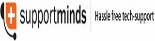 SUPPORTMINDS HASSLE FREE TECH-SUPPORT logo