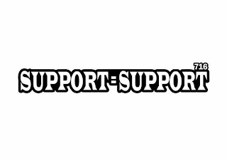 SUPPORT=SUPPORT 716 logo