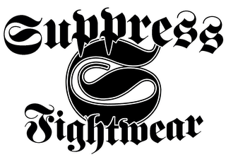 SUPPRESS S FIGHTWEAR logo