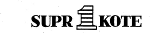 SUPR 1 KOTE logo
