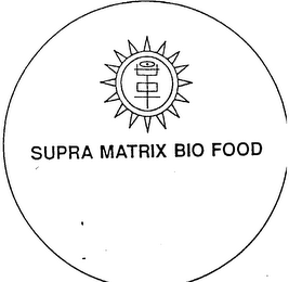 SUPRA MATRIX BIO FOOD logo