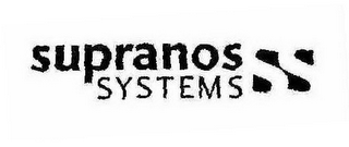 SUPRANOS SYSTEMS logo