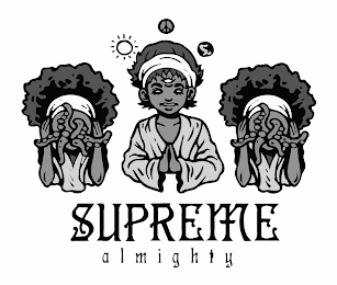 SUPREME ALMIGHTY logo