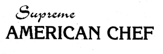 SUPREME AMERICAN CHEF logo