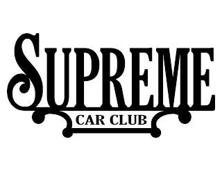 SUPREME CAR CLUB logo