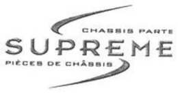 SUPREME CHASSIS PARTS PIÈCES DE CHASSIS logo