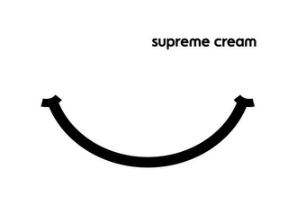 SUPREME CREAM logo