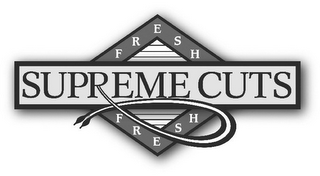 SUPREME CUTS FRESH FRESH logo