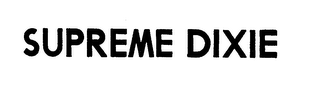 SUPREME DIXIE logo