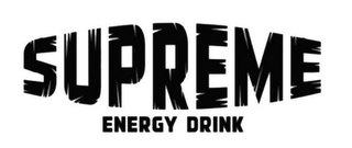 SUPREME ENERGY DRINK logo