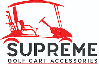 SUPREME GOLF CART ACCESSORIES logo