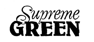SUPREME GREEN logo