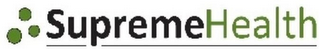 SUPREME HEALTH logo