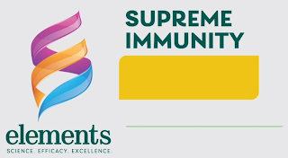 SUPREME IMMUNITY ELEMENTS SCIENCE. EFFICACY. EXCELLENCE. logo