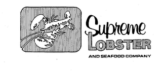 SUPREME LOBSTER AND SEAFOOD COMPANY logo