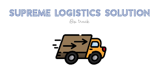 SUPREME LOGISTICS SOLUTION BOX TRUCK logo