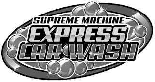 SUPREME MACHINE EXPRESS CAR WASH logo