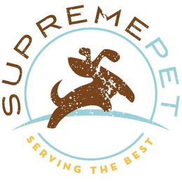 SUPREME PET SERVING THE BEST logo