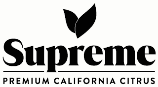 SUPREME PREMIUM CALIFORNIA CITRUS logo