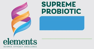 SUPREME PROBIOTIC ELEMENTS SCIENCE. EFFICACY. EXCELLENCE. logo