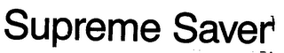 SUPREME SAVER logo