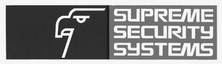 SUPREME SECURITY SYSTEMS logo