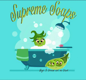 SUPREME SOAPS BY 3 PEAS IN A POD logo