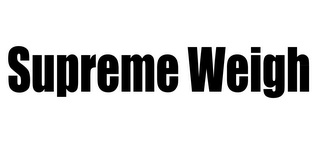 SUPREME WEIGH logo