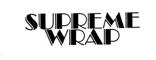 SUPREME WRAP logo