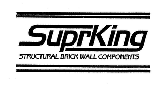 SUPRKING STRUCTURAL BRICK WALL COMPONENTS logo