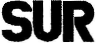 SUR logo