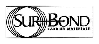 SUR BOND BARRIER MATERIALS logo