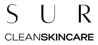 SUR CLEANSKINCARE logo
