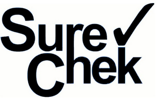 SURE CHEK logo