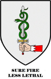 SURE FIRE LESS LETHAL logo