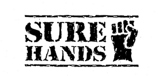 SURE HANDS logo