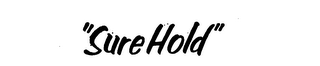 "SURE HOLD" logo