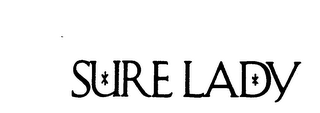 SURE LADY logo