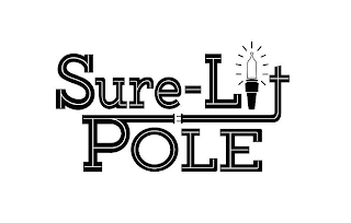 SURE-LIT POLE logo