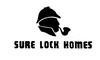 SURE LOCK HOMES logo