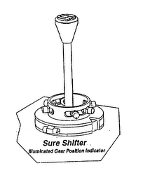 SURE SHIFTER ILLUMINATED GEAR POSITION INDICATOR logo